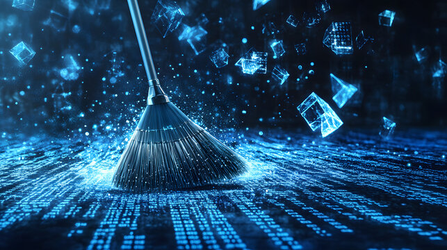 Sweeping away digital clutter.