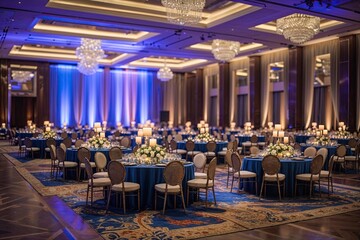 Elegant Event Venue for High-End Corporate Events with Exquisite Decor and Atmosphere