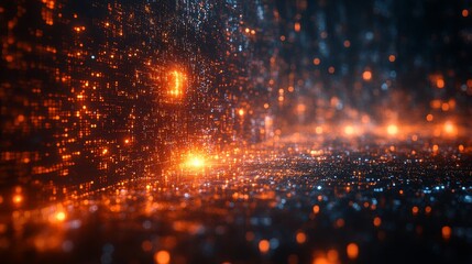 Abstract Background Graphic for Coding and Programming Tasks