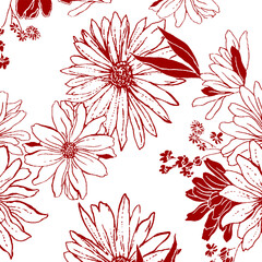 Abstract Flower background suitable for home decore and wallpaper purpose