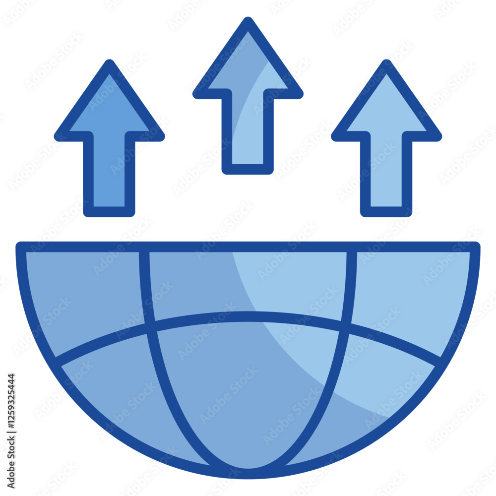 Poster optimization icon element for design