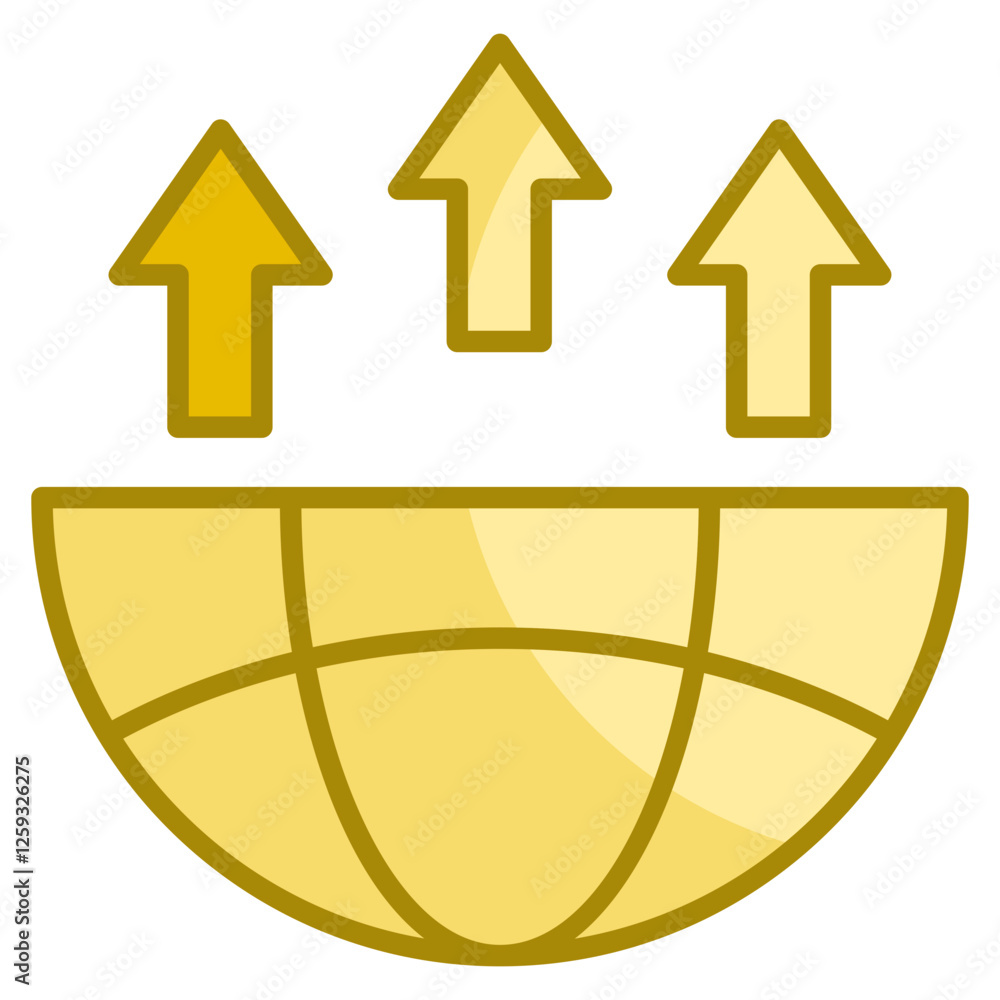 Poster optimization icon element for design