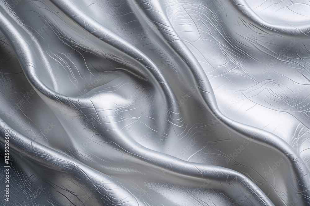 Poster textured silver light background with abstract design and smooth finish