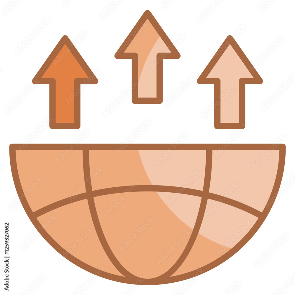 Poster optimization icon element for design