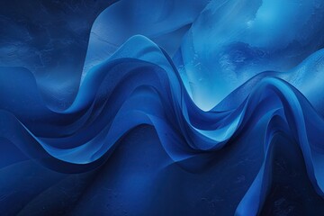 Obraz premium Cobalt Blue Gradient Background with Textured Transition Effects