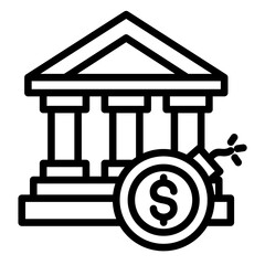 Government Debt Icon