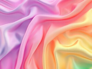 Obraz premium Rainbow Silk Abstract Artistic Backdrop Background
