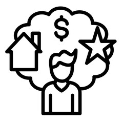 Inflation Expectations Icon