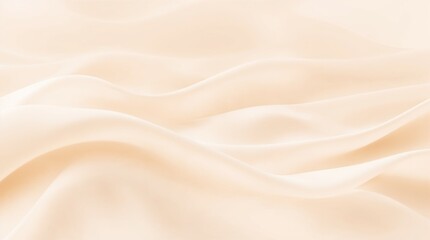 Soft, dreamy atmosphere, natural earth tones. Stylish minimalist seamless white wave texture background with monochromatic browns and beiges. Abstract white wave forms, hazy, soft light, muted colors.