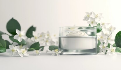 Luxurious Facial Cream with Jasmine Blossoms: A Skincare Symphony