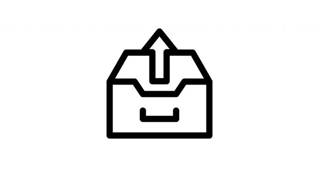 outbox animated icon