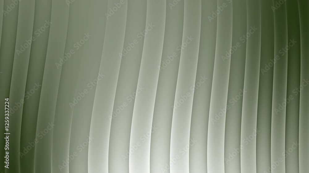 Poster softly curved lines in gentle green tones creating a subtle abstract background .soft green texture 