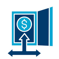 Exit Multiple Icon