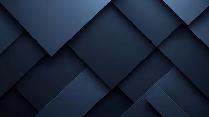 Abstract minimalist wallpaper with basic geometric forms on Blue background. Featuring white space in the center for text, ideal for design templates and modern banners.