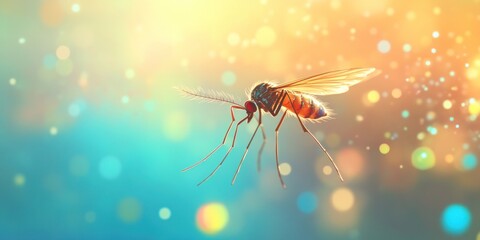 A Mosquito in the Golden Hour