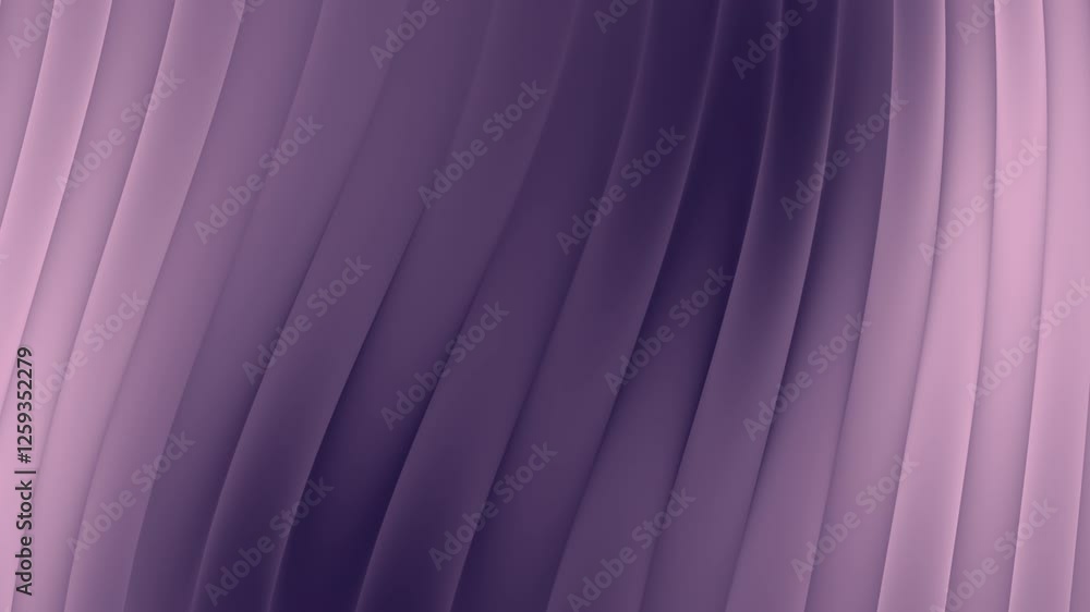 Poster soft gradient waves in purple tones creating a calm and modern background .abstract purple gradient 