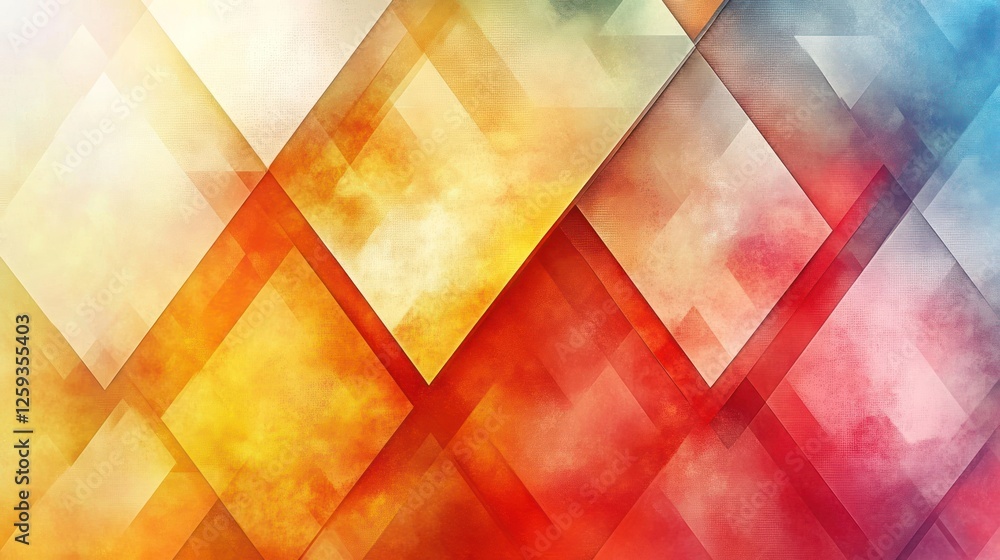 Poster abstract colorful diamond pattern background texture