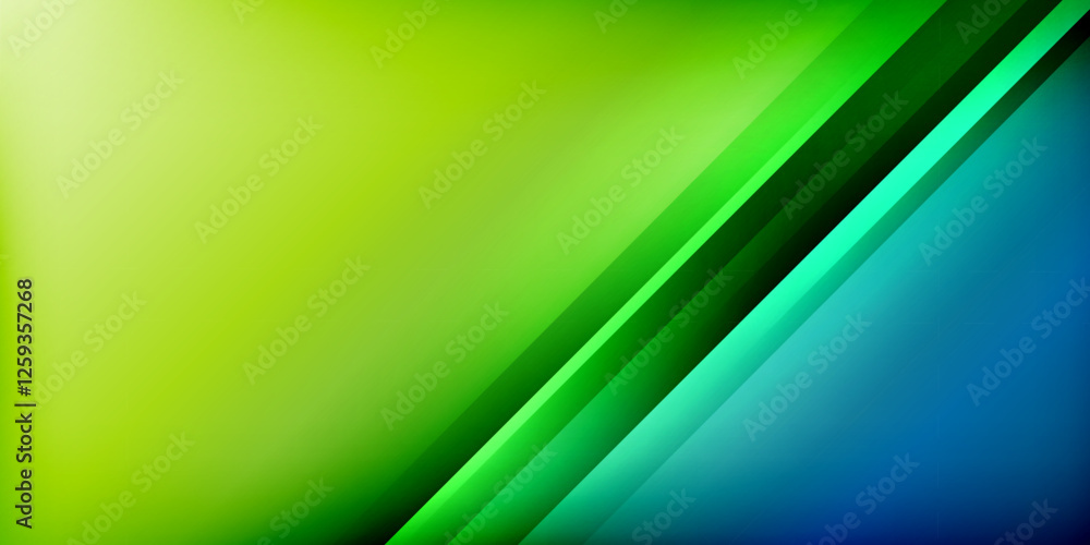 Poster Dynamic shadow lines geometric shapes