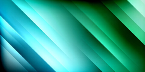 Fototapeta premium Bright lines background. Gradient geometric template wallpaper