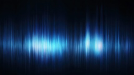 Abstract blue light streaks, dark background, energy, website banner