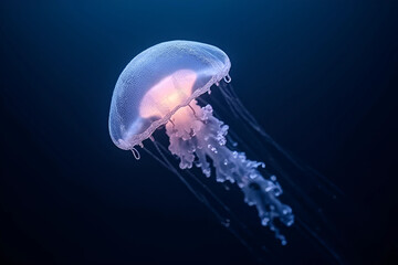 jelly fish in aquarium
