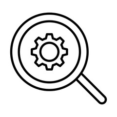 gear icon vector illustration