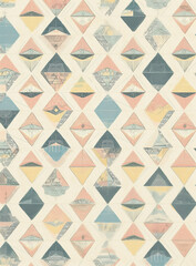 Fototapeta premium seamless geometric pattern with triangles