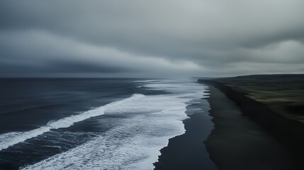 Fototapeta premium Minimalist composition with simple elements creating a clean and uncluttered visual