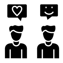 Positive Communication Icon