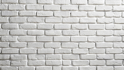 Obraz premium White brick wall product background