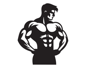 Muscular bodybuilder 5.eps