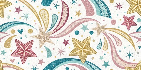 Naklejka premium Abstract Glitter Business Graphics: Sparkling Gold & Silver Textures for Professional Designs