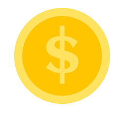golden dollar sign