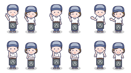 八百屋の男女 03