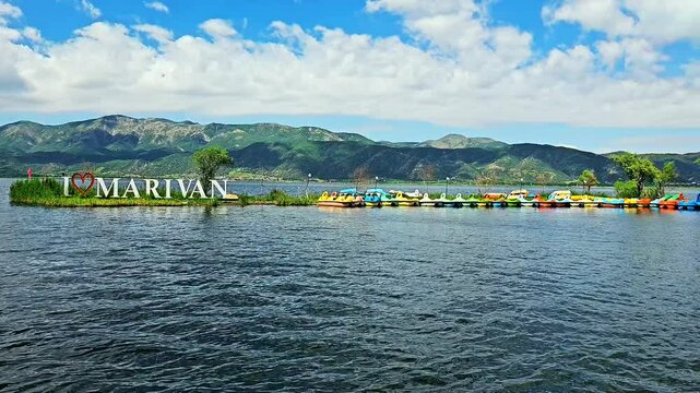 Zarivar Lake in Marivan, a breathtaking tourist gem amid Zagros forests.
📍Marivan, Kurdistan 