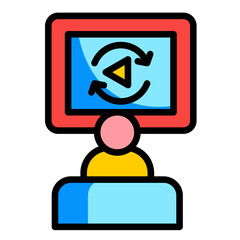 Repeat Viewing Icon