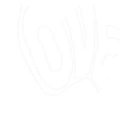 Cute hearts hand drawn illustration 