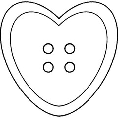 Cute hearts hand drawn illustration 