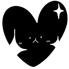 Cute hearts hand drawn illustration 