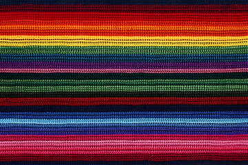 Bright and vibrant textile background with rich colors