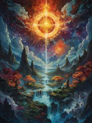 Trinity of Dimensions: The Fractured Realms of Existence
