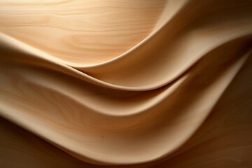 Obraz premium Wooden waves texture background, design element