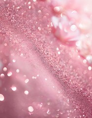 Pink glitter with sparkle And bokeh