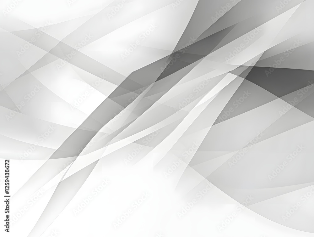 Aufkleber abstract gray and white geometric design with subtle lines and shapes for modern backgrounds