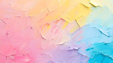 textura de pintura resaltada acrilico o al oleo en degradado o desvanecido en tonos pastel fondo para diseño creativo vibrante femenino