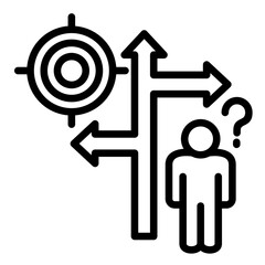 Unclear Goals Icon