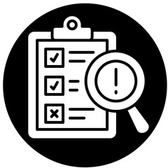 Risk Assessment Icon