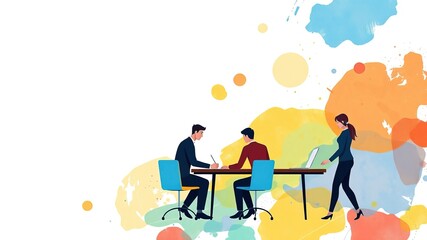 Collaborative Spirit: Team Success on Digital Canvas