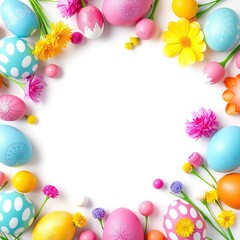 Fototapeta premium Creative Easter Crafts and DIY Projects for Kids and Adults