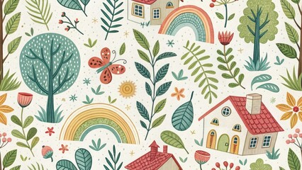 Naklejka premium Sustainable Texture Designs: Panoramic Eco-Friendly Fabric Patterns & Backgrounds